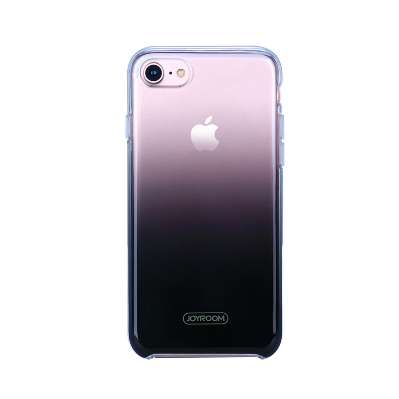 iPhone7/8手机壳保护套 采用PC材料 坚硬强韧 侧边则采用TPU材质 适用于苹果7/8手机壳 黑色