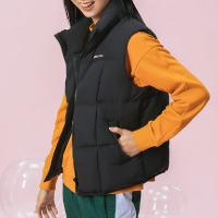 阿迪达斯NEO羽绒马甲女装 秋冬季新款户外健身运动服保暖舒适休闲背心外套