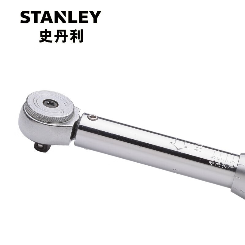 史丹利 扭矩扳手1-5N.m 快速棘轮扭力扳手工业级汽修工具 SE-01-005高清大图
