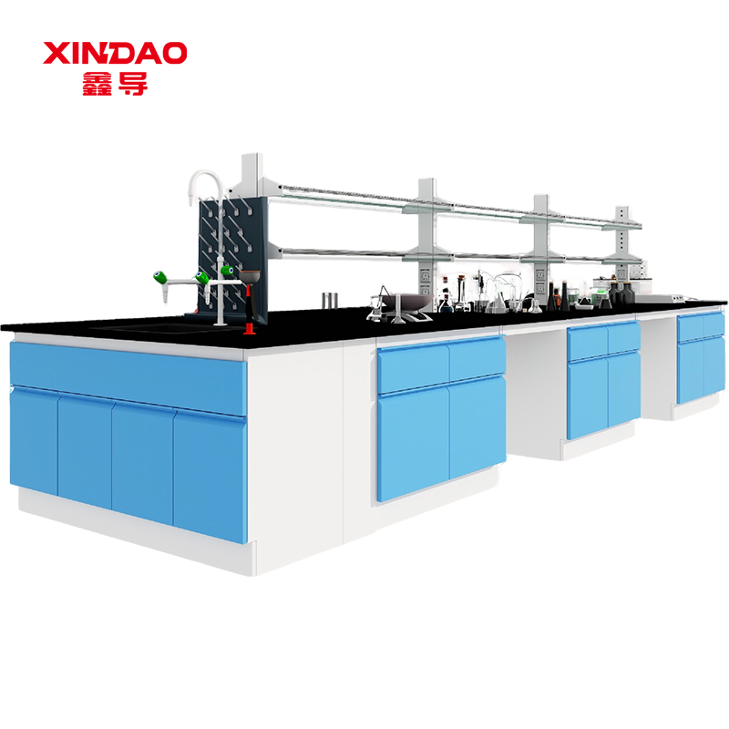 鑫导 实验室工作台 SYT58-钢木中央台定制 米高清大图