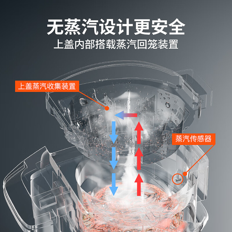 虎牌(tiger)真空保温无蒸汽防漏电热水壶 PIE-A50C 5L黑色高清大图