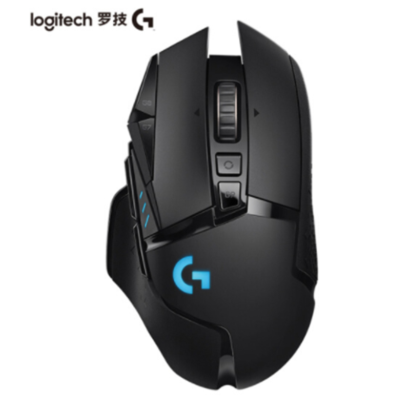 罗技(Logitech) G502 LIGHTSPEED 无线鼠标 游戏鼠标 电竞鼠标 RGB 25600DPI 黑色