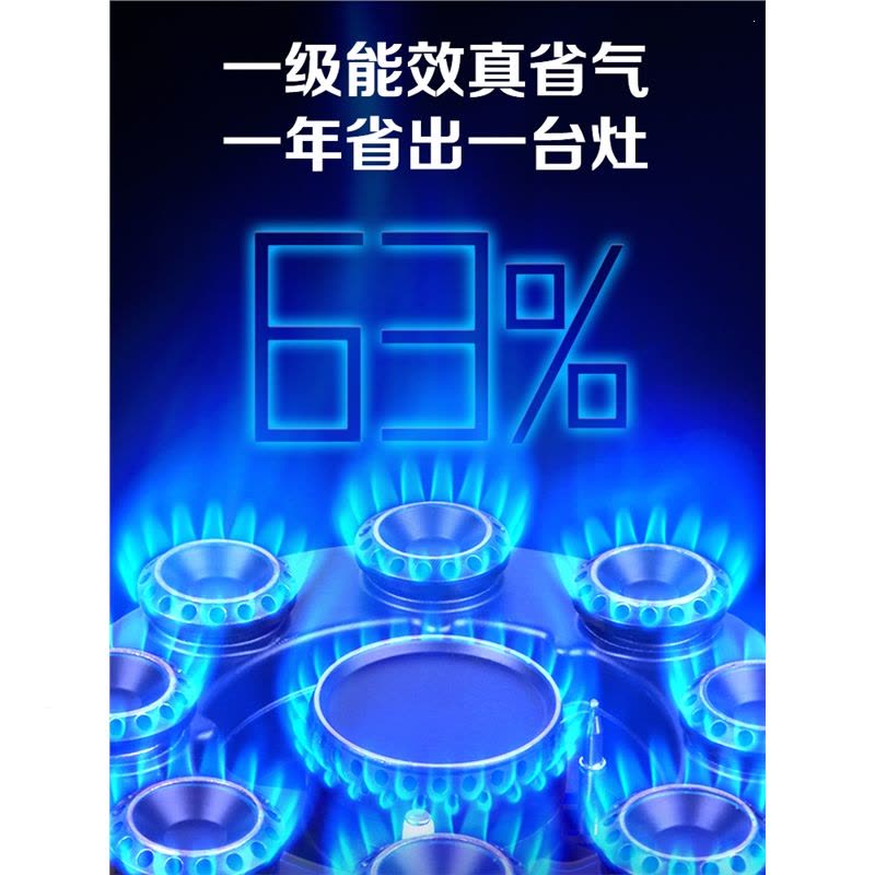 志高(CHIGO)煤气灶单灶家用液化气猛火炉嵌入式台式天然气燃气灶单眼炉具_款不锈钢钢火盖_天然气图片