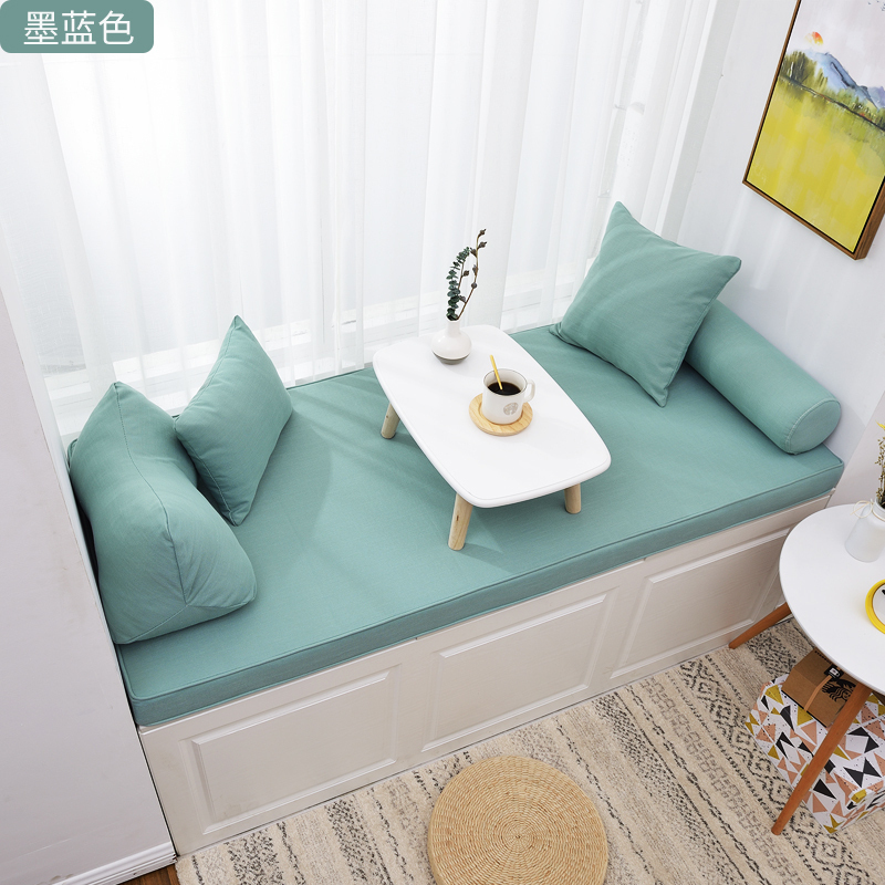 BONJEAN飘窗垫窗台垫榻榻米垫卡座简约现代阳台垫子飘窗台垫四季通用定做 绽放空间定制尺寸（联系客服报价）