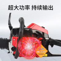 安捷顺汽油锯家用户外多功能伐木锯伐木油剧伐树机手锯切割机野外大功率电锯木工锯锯树斧 5900C(进口链条1根+机油1瓶)
