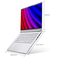 机械革命(MECHREVO)Umi Air 4K 100%DCI-P3 15.6英寸AMOLED屏设计轻薄本笔记本电脑（i7-9750H 16G 1TBPCIE GTX1650）银