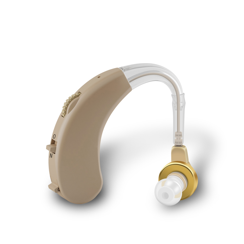 宝尔通助听器老人专用正品耳聋耳背无线隐形老年人耳背式耳机 双耳套