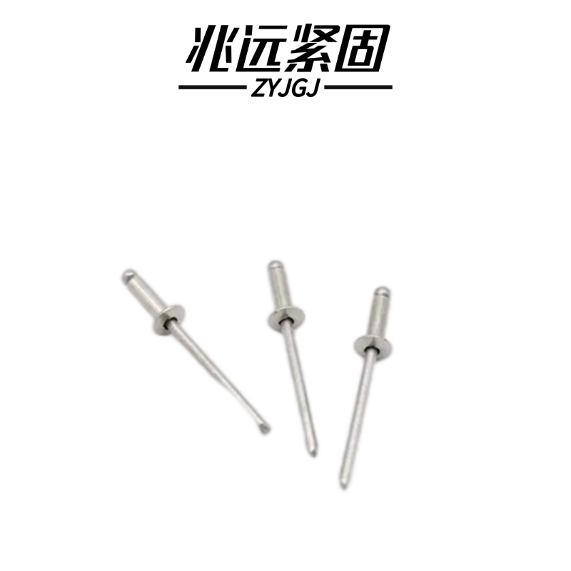 兆远紧固 不锈钢抽芯铆钉拉铆钉(个)(4*20)高清大图