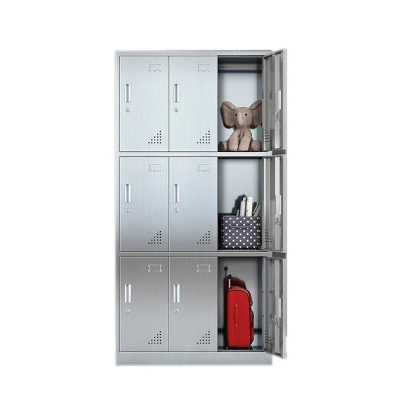 戌林 不锈钢储物柜 九门/台高清大图