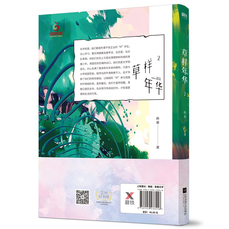 [醉染正版]新书正版 草样年华.2 孙睿著 由沈腾 姚晨出演 同名电影即将上映 推出百万册纪念版 长篇小说 青春文学爱情高清大图