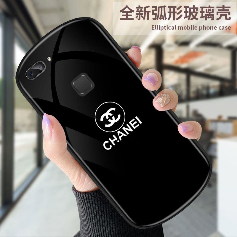 vivox27手机壳x23椭圆形vivox21屏幕指纹x27pro玻璃z5x弧形x23幻彩版s1升降x20网红女款真智力图片