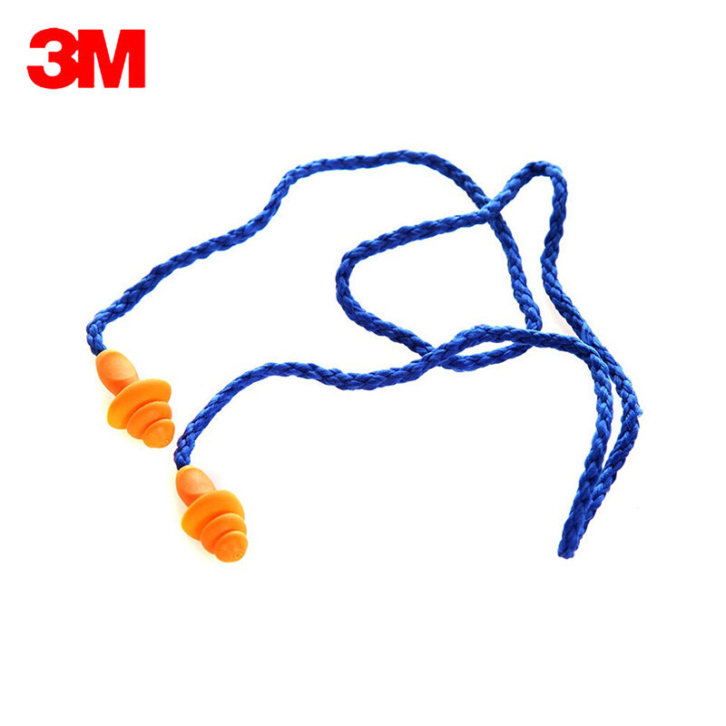 3M1270隔音耳塞 降噪隔音耳塞睡眠防噪音 学习睡觉防呼噜男女工业工作