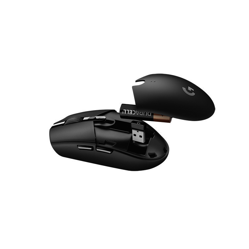 罗技(Logitech)G304电竞游戏无线鼠标台式机笔记本通用正品原装便携绝地求生神器吃鸡宏APEX黑色