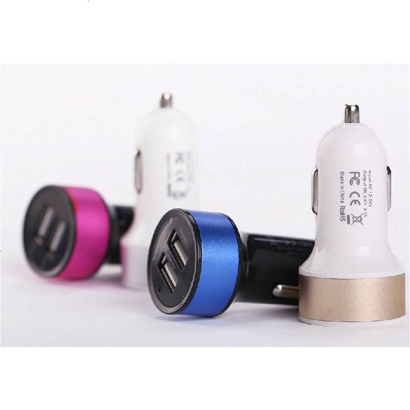 适用车壹阁 车载彩充电器快充双usb多功能点烟器12v伏插头通用型