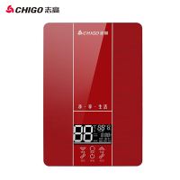 志高（CHIGO）ZG-60A即热式电热水器 家用恒温速热式淋浴洗澡机 触控式免储水小厨宝 6000w