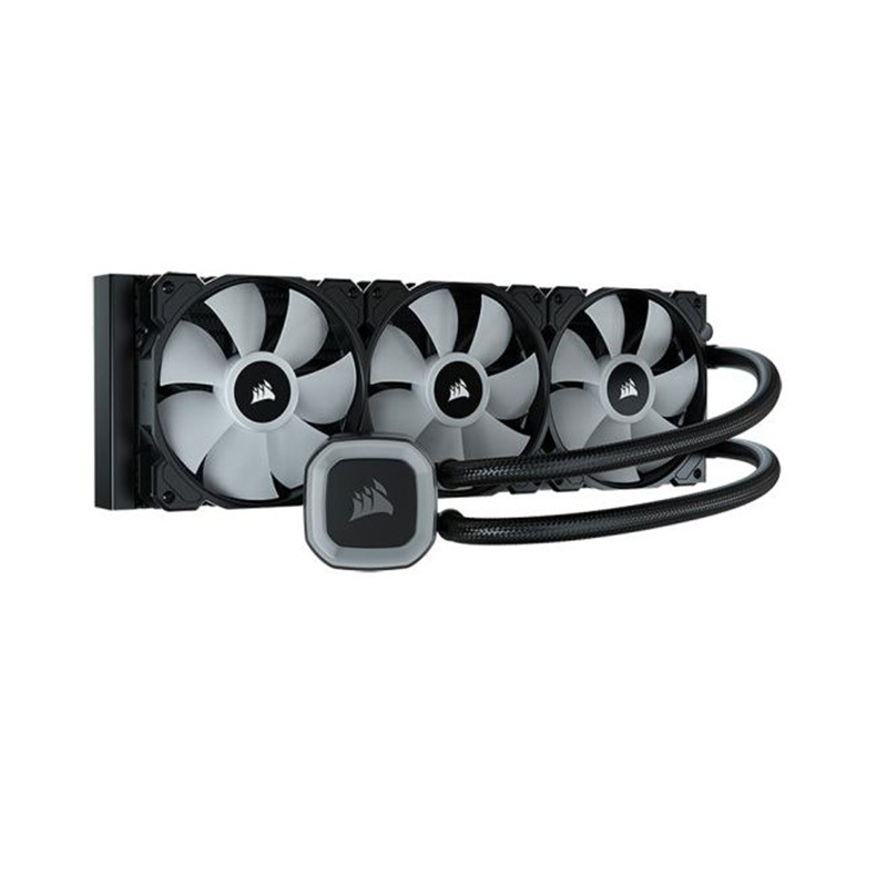 美商海盗船 (USCORSAIR) H150 RGB 水冷CPU散热器 360mm冷排 12cm RGB风扇 冷头