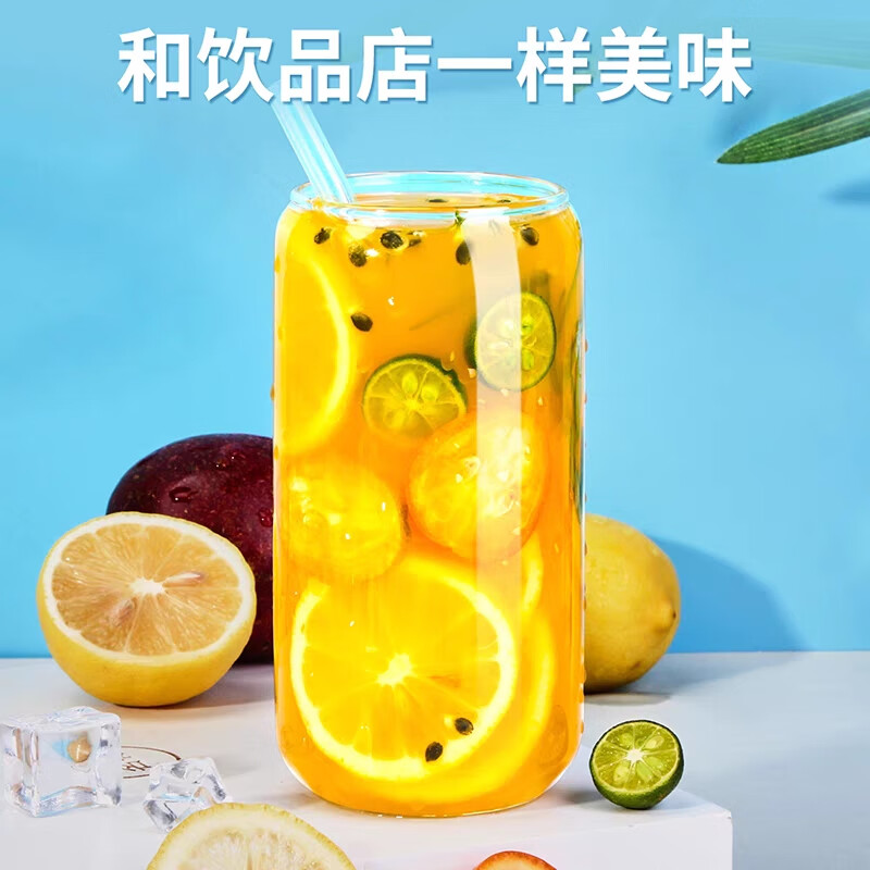 忆江南 花茶礼盒养生茶水果茶金银花菊花决明子茶 金桔柠檬百香果茶 105g高清大图