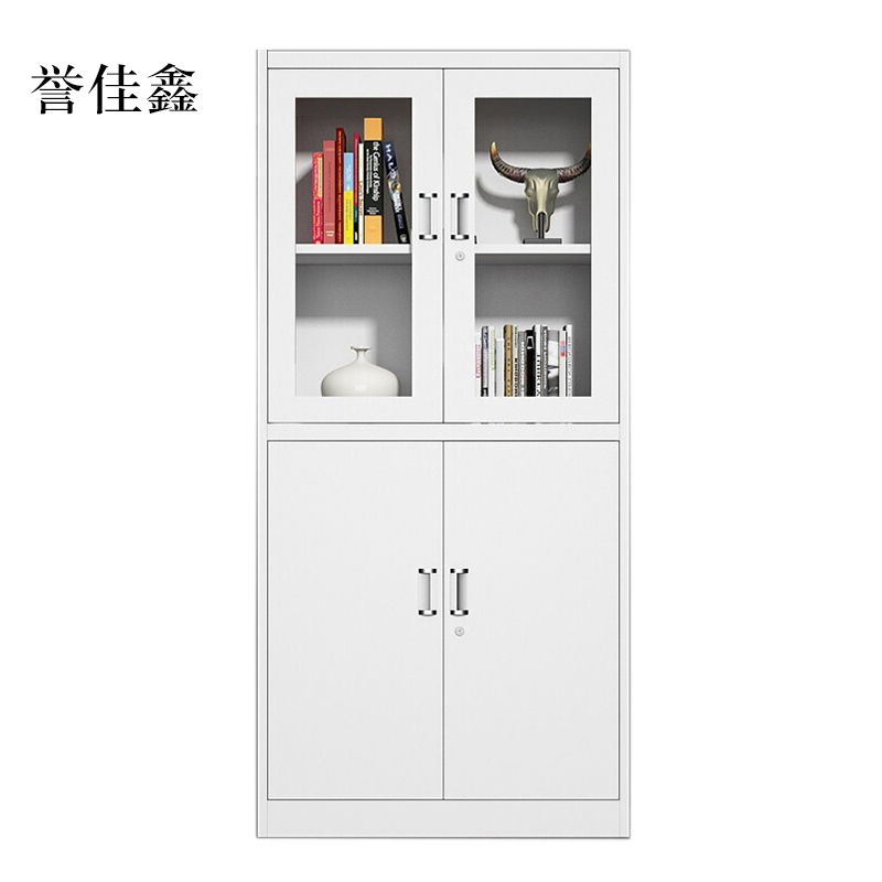 誉佳鑫钢制文件柜资料柜档案柜财务带锁储物柜铁皮柜书柜等器文件柜高清大图