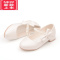 可莉允公主鞋女童春秋包头宝宝小皮鞋软儿童朗诵比赛小学生合唱演出鞋子运动休闲鞋