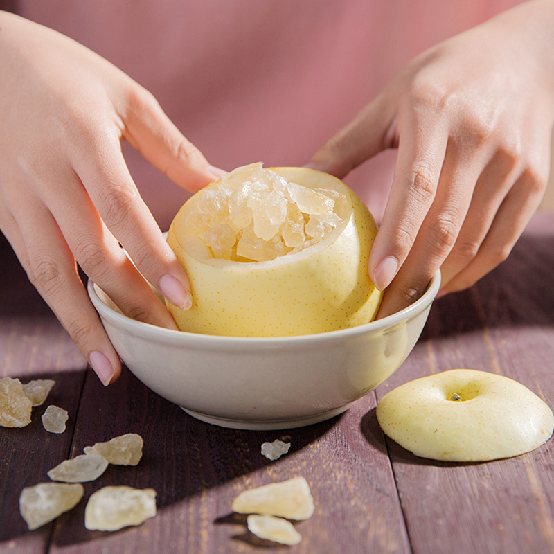 甘汁园 黄冰糖(多晶体冰糖)400g*3袋高清大图