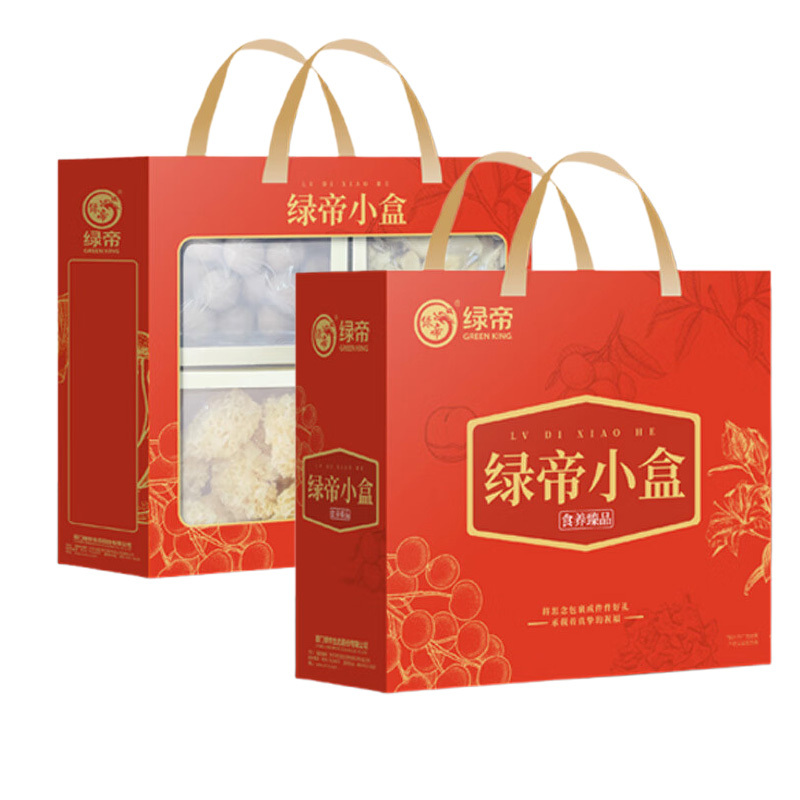 绿帝干货礼盒香甜美味果肉紧实大小有嚼劲香甜软糯540g