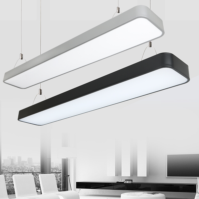 led线办公灯长条日光灯教室灯现代简约创意办公室商场超市灯参数