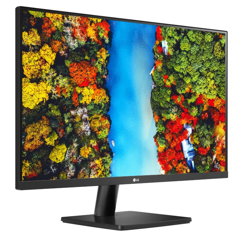 LG 27MP500 27英寸显示器IPS办公家用台式电脑屏幕HDMI接口全高清75Hz可壁挂监控窄边框滤蓝光护眼屏