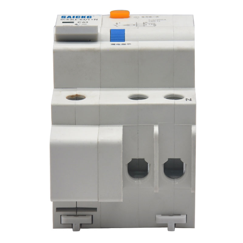 赛驰科技(SAICKG) SCK3LE-63/1+N 1P+N C63 低压漏保空气开关高清大图