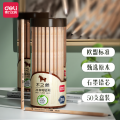 得力(deli)S907木之然系列六角笔杆原木2B铅笔考试专用学生铅笔 / 50支/桶 S907-2B铅笔