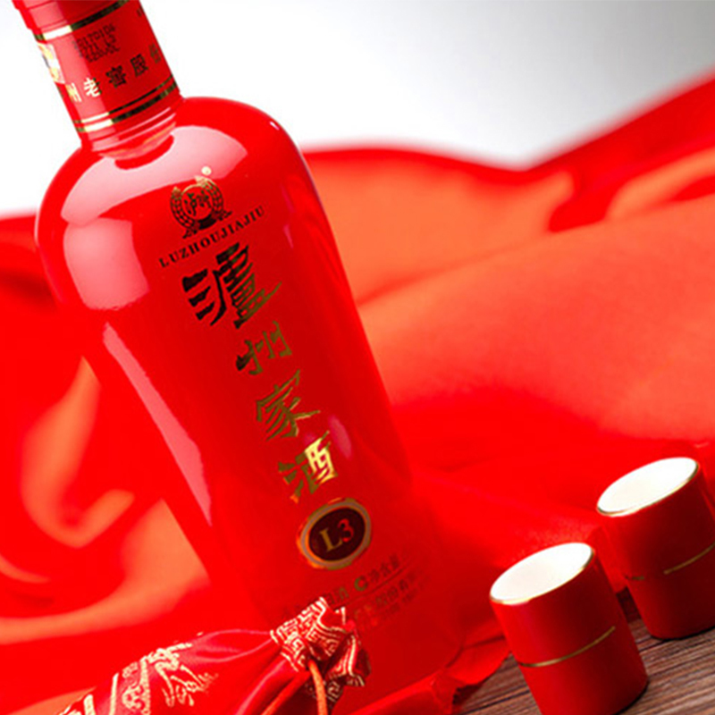 泸州老窖出品 L3 浓香型白酒 52度 500ml*6 整箱装