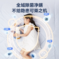 美的(Midea)滚筒洗衣机全自动 轻净直驱系列 直驱变频 顽渍超精洗靓彩屏全域除菌螨10公斤 MG100V656DE
