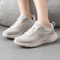 Skechers斯凯奇女鞋休闲鞋新款透气运动软底网面跑步鞋129426-NAT ZP