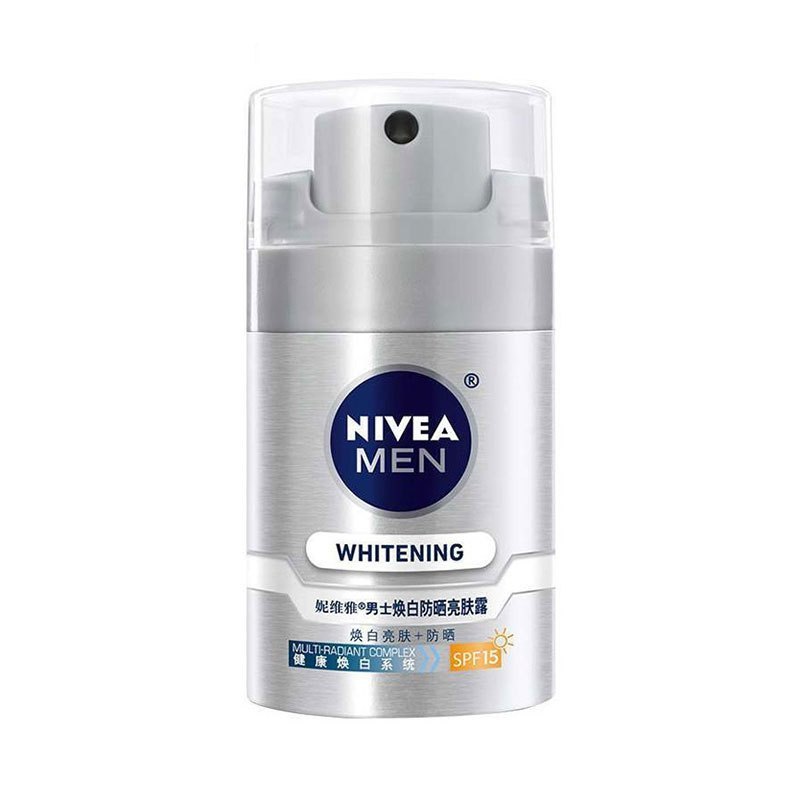 妮维雅(NIVEA)男士焕白防晒亮肤露50g 保湿补水 适合各种肤质(新老包装随机发)高清大图