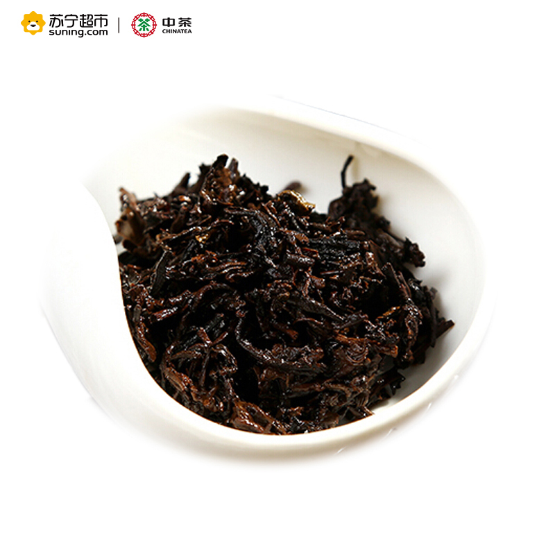中茶牌 2014年 玉润紫天 云南普洱茶 熟茶 357克/饼 中粮中茶出品