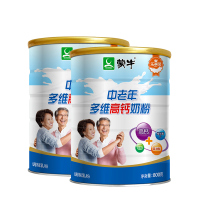 [2024.11产]蒙牛中老年多维高钙奶粉800g罐老年人营养奶粉送礼物