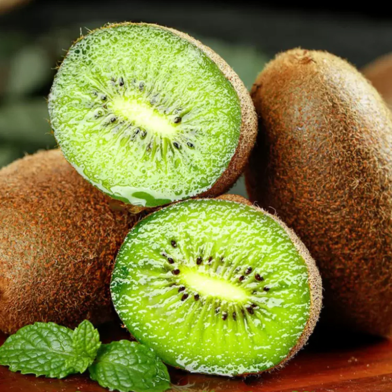 [西沛生鲜]陕西徐香绿心猕猴桃 当季新鲜水果 净重4.5斤 大果 单果90-100g 新鲜水果高清大图