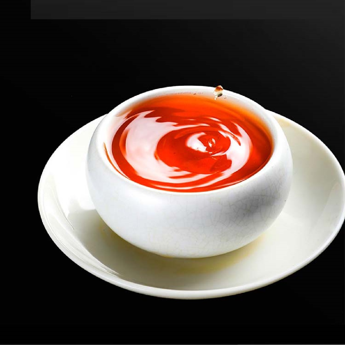 源御露(Yuan Yu Lu)新茶武夷大红袍浓香型茶叶岩茶散装小金罐礼盒装红福满堂高清大图