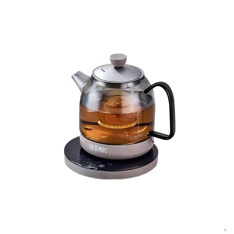 膳魔师 EHA-1605E 钛茗茶养生壶曜石黑800W/0.8L高清大图