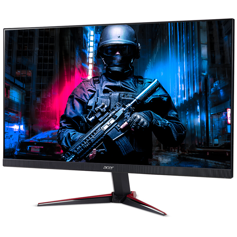 宏碁(acer)23.8英寸165Hz 2ms IPS屏电竞显示器Freesync吃鸡游戏HDR技术内置音箱暗影骑士VG240Y S