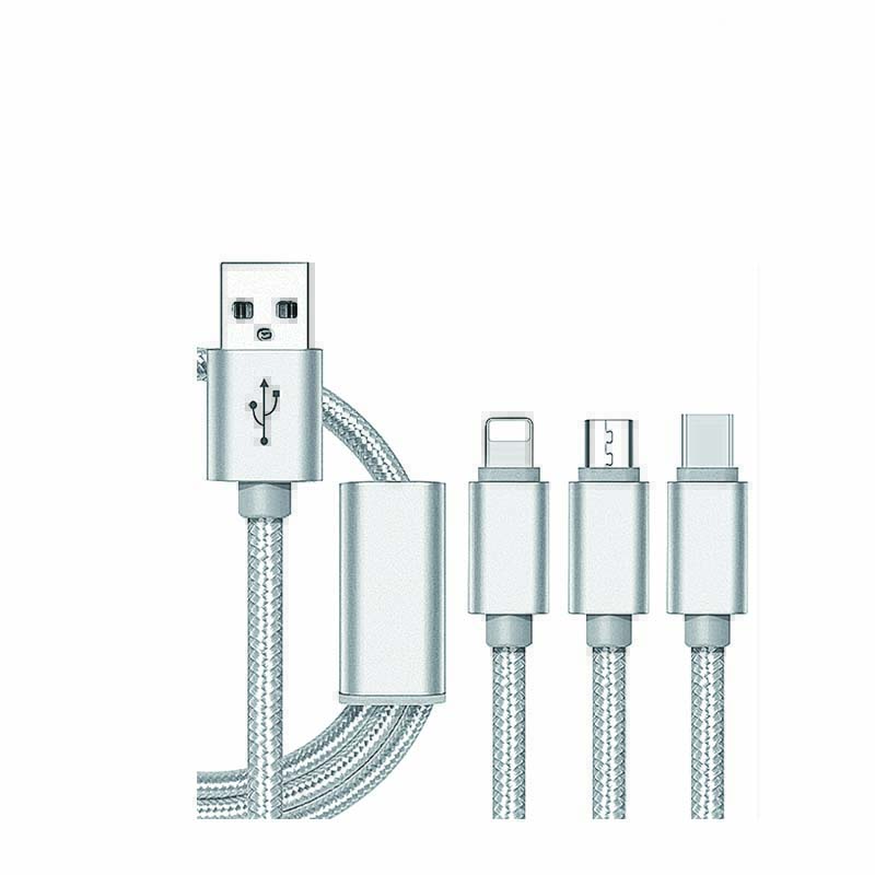 三合一数据线电源线高清大图