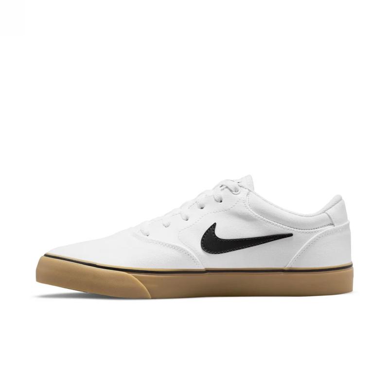 耐克(NIKE)NikeSB潮流帆布板鞋男2025夏季新款舒适休闲鞋白棕拼色