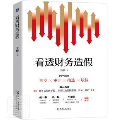 正版新书]看透财务造假峰机械工业出版社9787111590262 上市公司