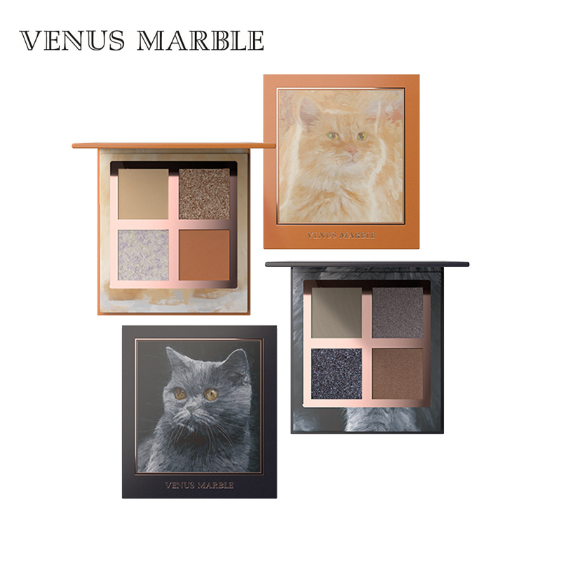 VENUS MARBLE 猫系列眼影盘 月光石的亲密