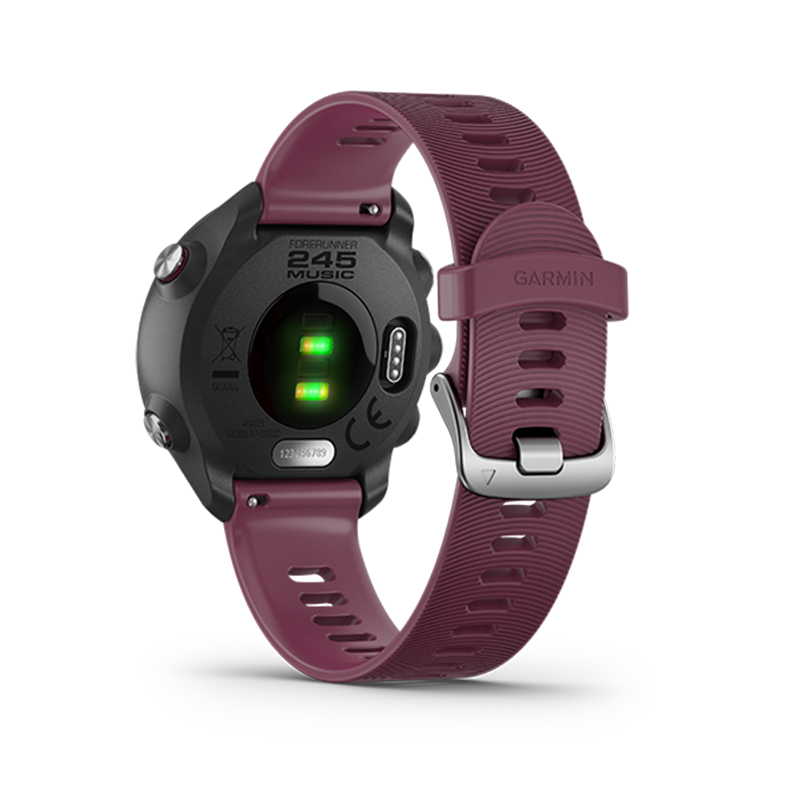 Garmin佳明Forerunner245高阶跑步心率运动智能功能手表旗舰防水50m(珊瑚紫)