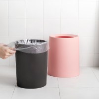 绵冠家用简约北欧垃圾桶客厅卧室卫生间厨房浴室创意垃圾桶日式垃圾筒