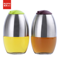 诺派(NUOPAI) 玻璃调味瓶2个装350ml*2 家用厨房用油壶 醋瓶套装 C6718