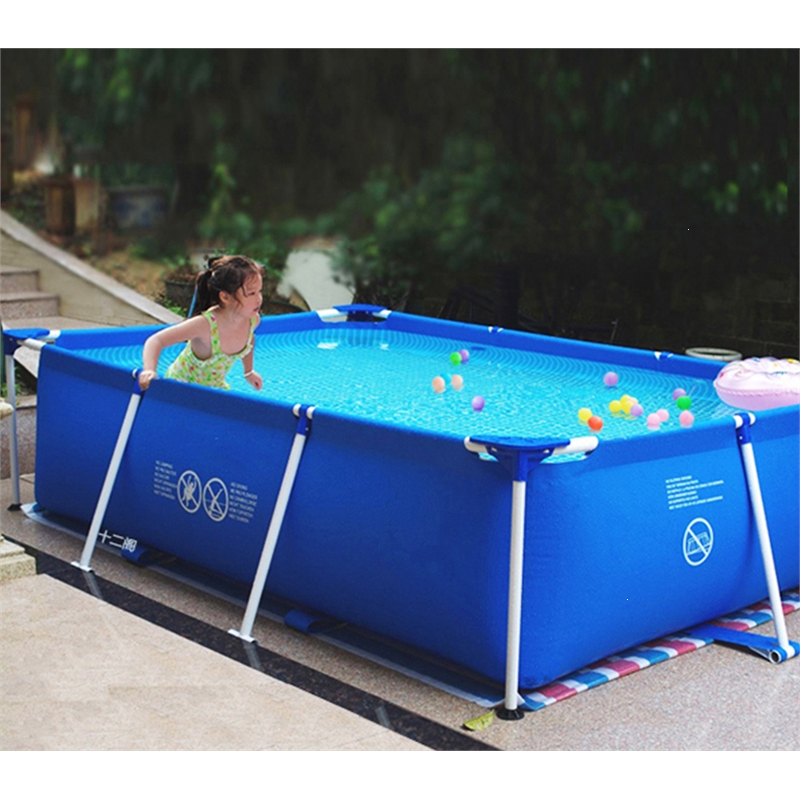 大型成人游泳池闪电客家用儿童支架泳池户外折叠加厚水池室外超大号