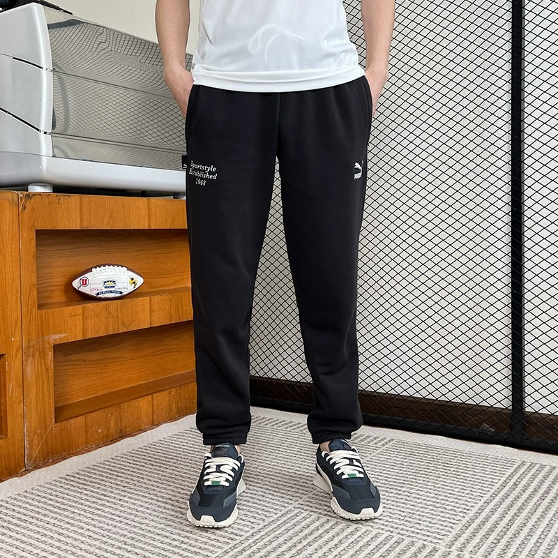 puma彪马男裤女裤长裤子新款休闲裤跑步训练运动裤62531101