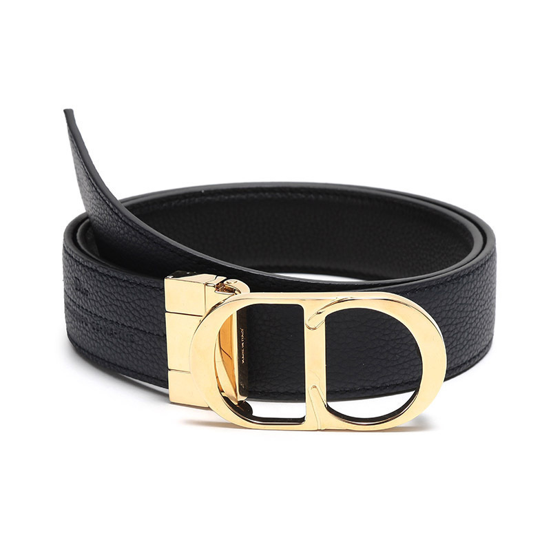 超级新品 dior homme 迪奥 男士皮革扳扣式双面皮带腰带 4444ortaf