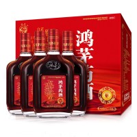 ￥720 礼盒装]鸿茅药酒 500ml*4瓶 祛风除湿 舒筋活血肾亏腰酸肾虚血亏药酒液体剂 [所属类目:健脾益肾